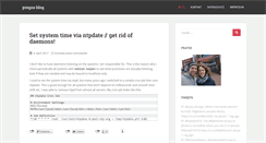 Desktop Screenshot of blog.pregos.info